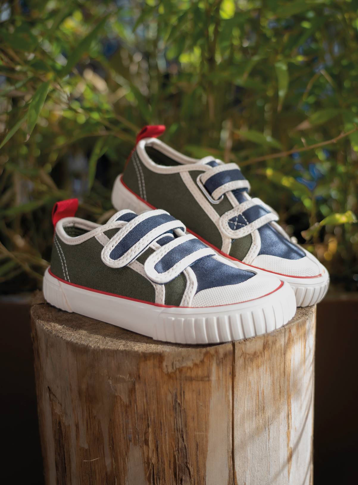 START-RITE Tide Khaki Navy Canvas 8.5 Infant - Image 2